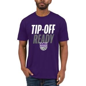 Junk Food Nba - Tip Off Ready -  Adult Short Sleeve Fan Tee